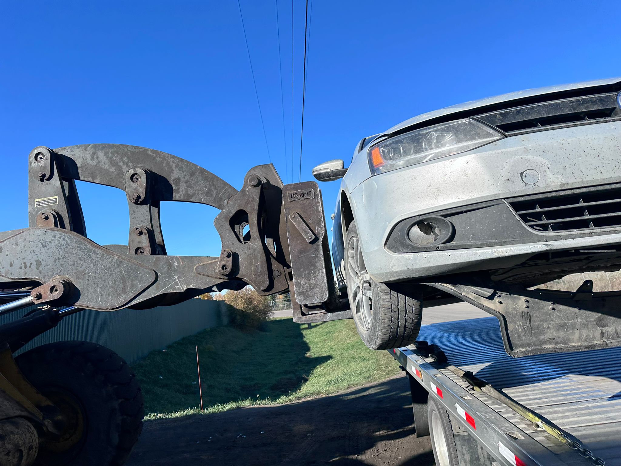 Accident Damaged Car